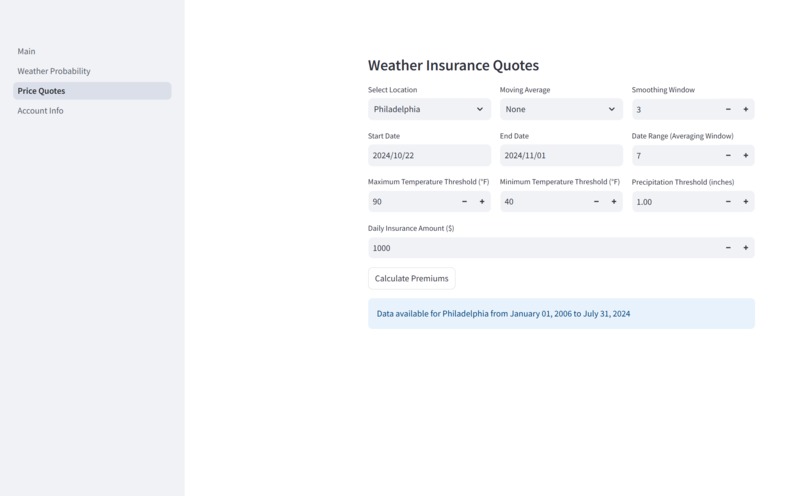 RainCheck – screenshot 1