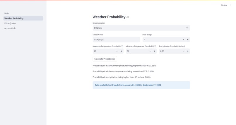 RainCheck – screenshot 2
