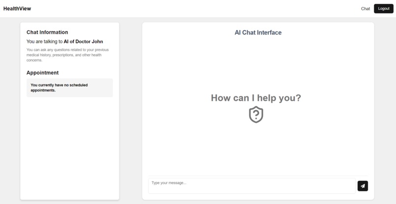 HealthView - Personal Health Record System – screenshot 3