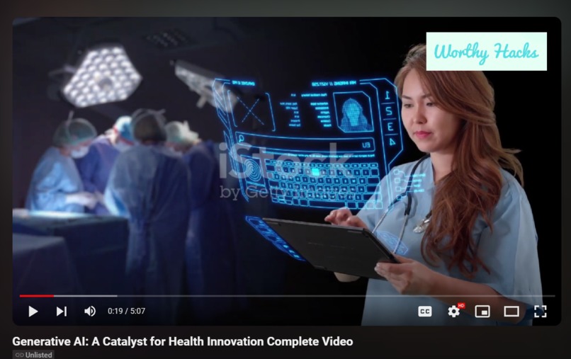 Generative AI: A Catalyst for Health Innovation – screenshot 1