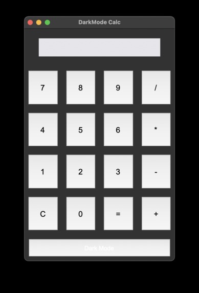 DarkMode Calc – screenshot 2