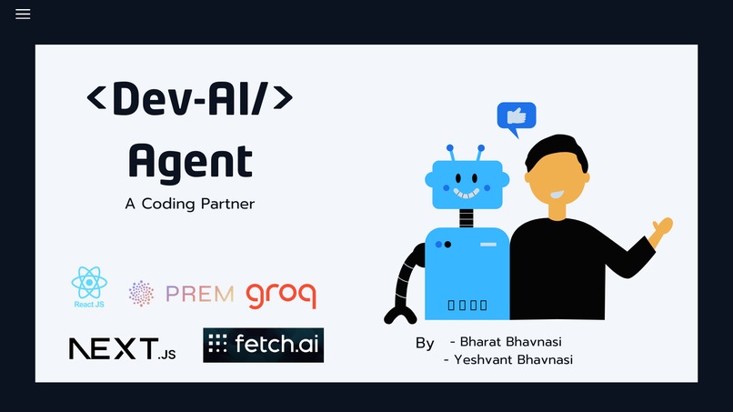 DEV AI AGENT – screenshot 1