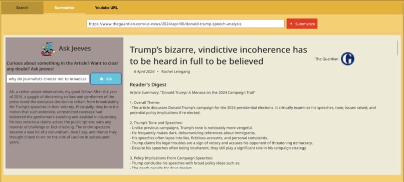 OhJeeves – screenshot 3