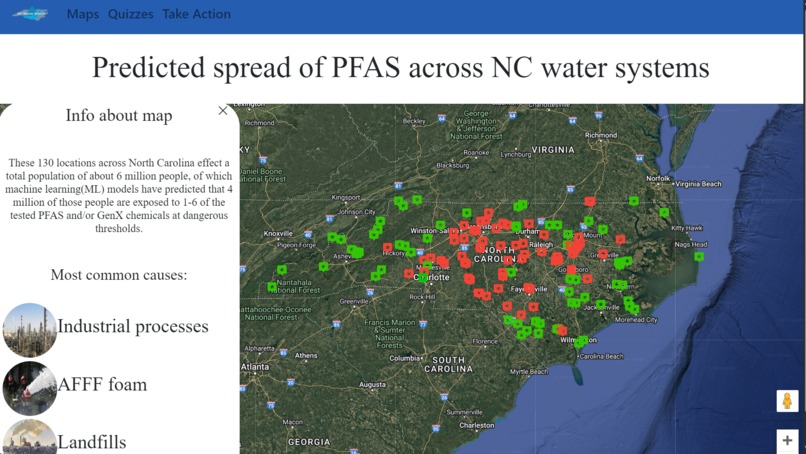 NC Water Watch – screenshot 2