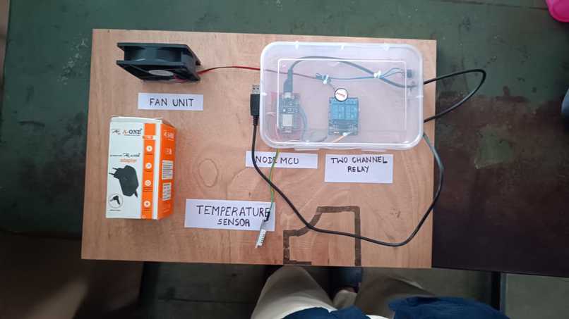 Temperature detector automatic fan – screenshot 1