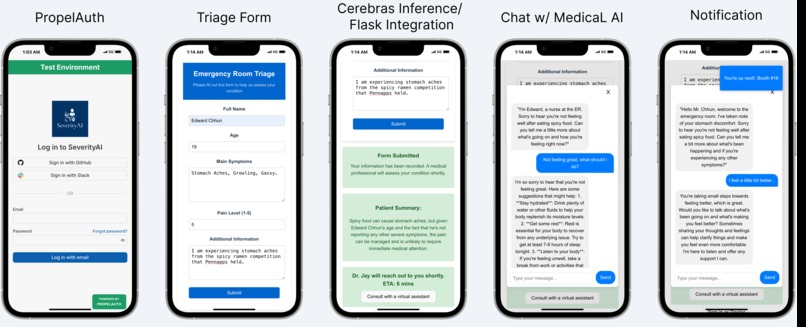 SeverityAI – screenshot 1