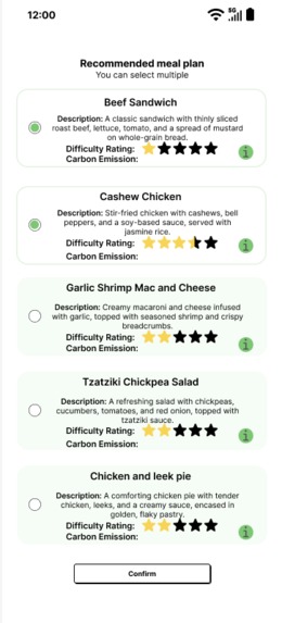 FoodLiner – screenshot 3