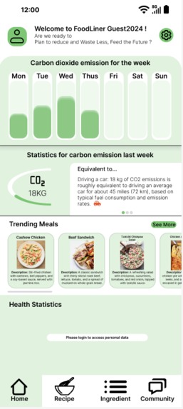 FoodLiner – screenshot 4