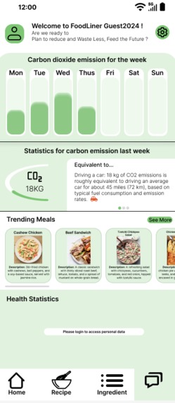 FoodLiner – screenshot 5