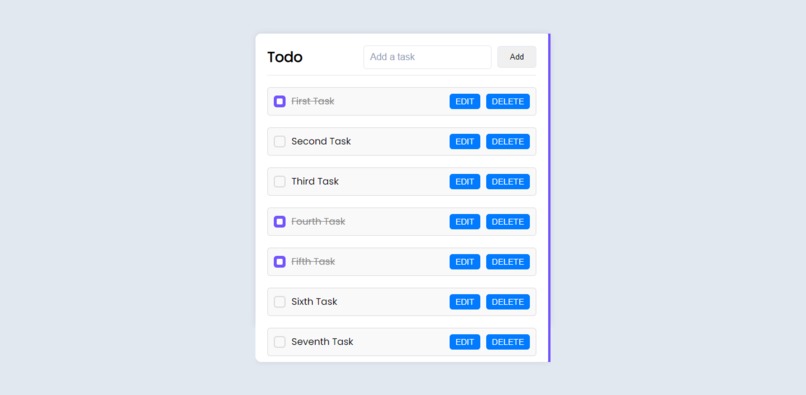 Todo Website – screenshot 7