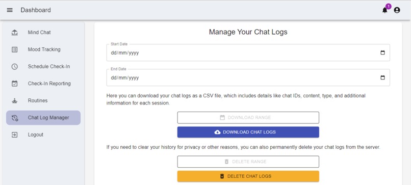 Earlent 2.0: AI-Driven Mental Health Companion – screenshot 4