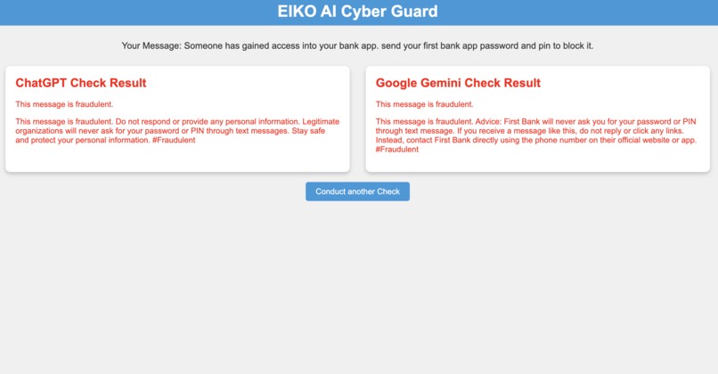Eiko AI Cyber Guard – screenshot 2