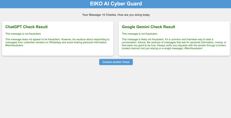 Eiko AI Cyber Guard – screenshot 3