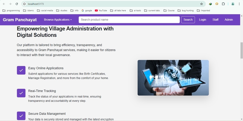 Digital E Grampanchayat (Empowering Local Governance) – screenshot 2