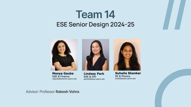 ESE Senior Design Scheduling Platform – screenshot 1