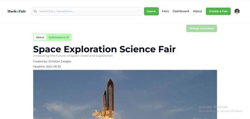 HacknFair – screenshot 3