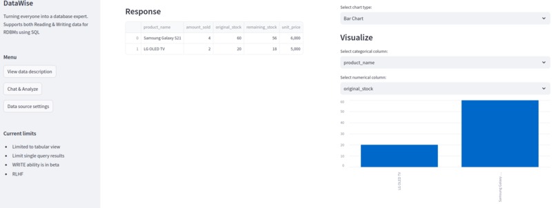 DataWise – screenshot 5