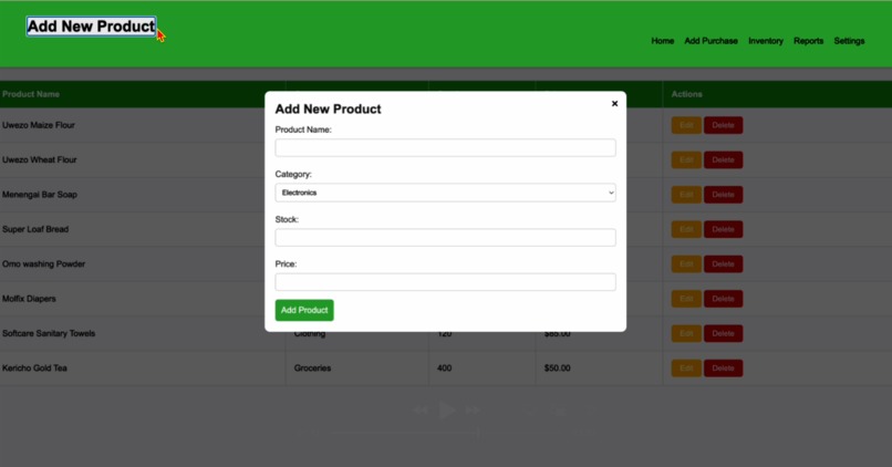 UFANISI SHOP DASHBOARD – screenshot 3