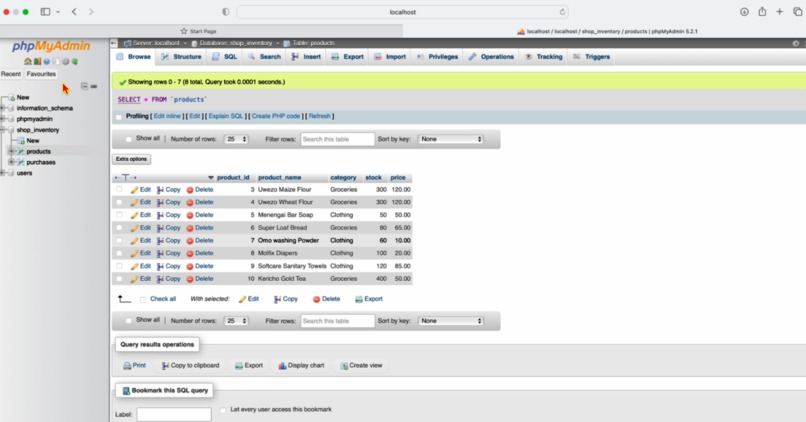 UFANISI SHOP DASHBOARD – screenshot 5