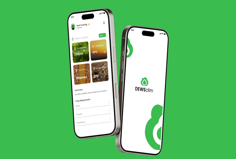 DEWSClim – screenshot 2