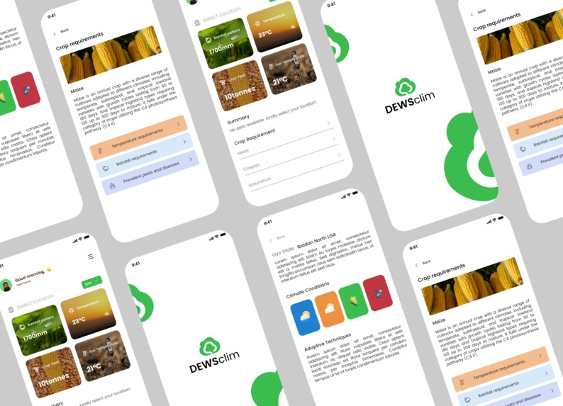 DEWSClim – screenshot 3