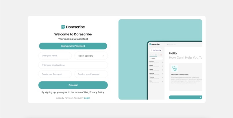Dorascribe – screenshot 1