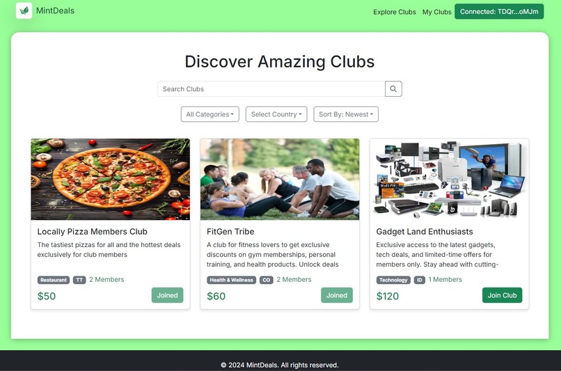 MintDeals – screenshot 2
