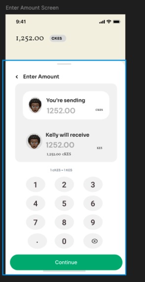 cKES payment gateway – screenshot 2