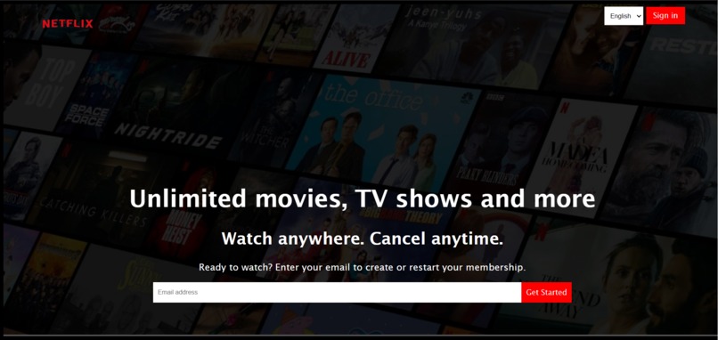 Neflix-Clone-Page – screenshot 1