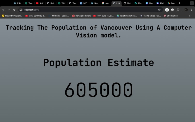 Oompa Loompa Population Tracker – screenshot 1