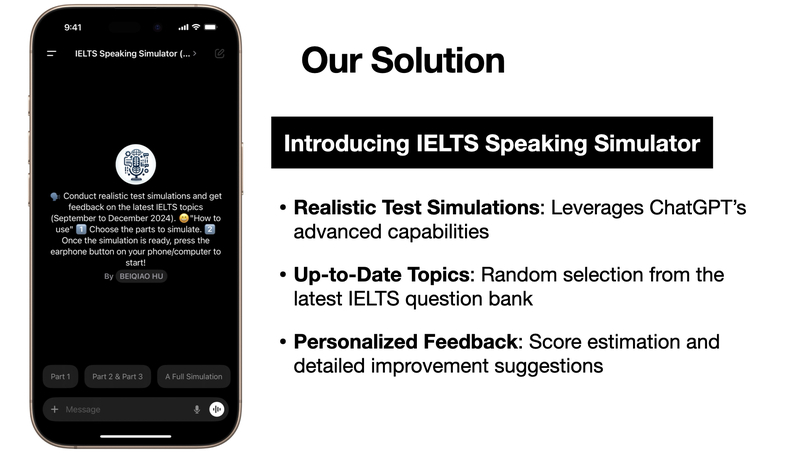IELTS Speaking Simulator – screenshot 2