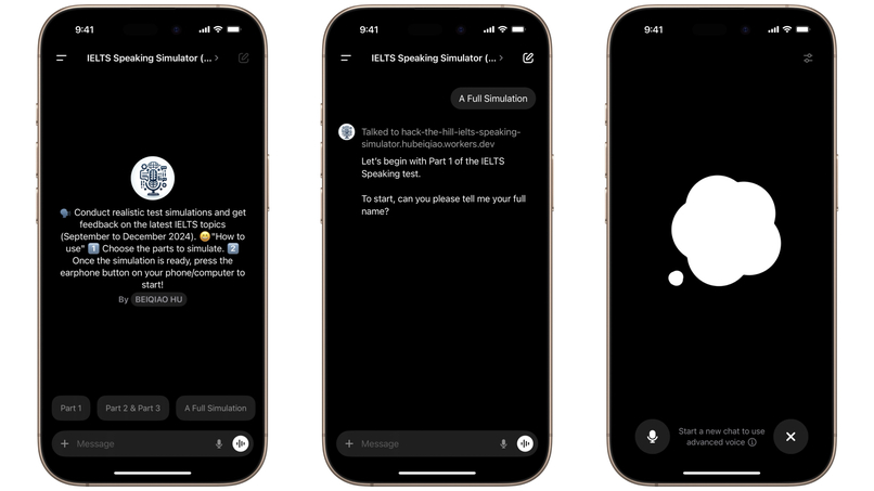 IELTS Speaking Simulator – screenshot 3