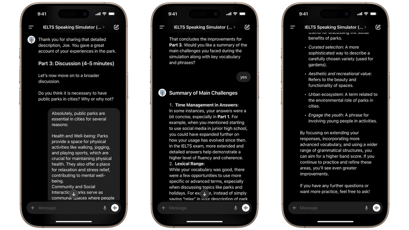 IELTS Speaking Simulator – screenshot 5