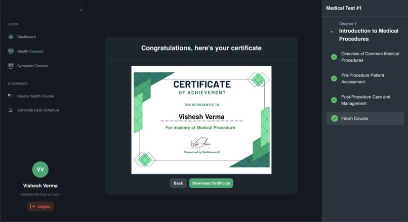 WellAware AI – screenshot 5