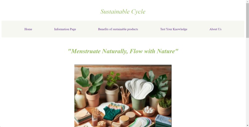 Sustainable Cycle  – screenshot 1