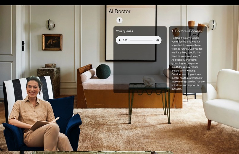 AI therapist – screenshot 1