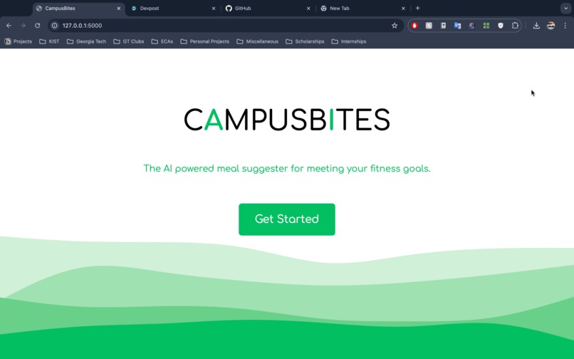 CAMPUSBITES – screenshot 1