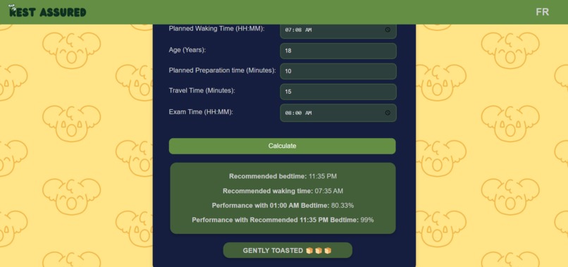 Rest Assured – screenshot 2