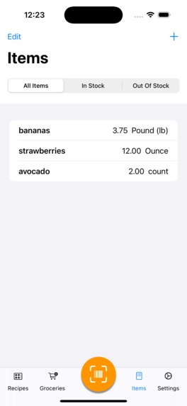 Itemize – screenshot 3