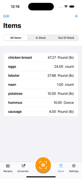 Itemize – screenshot 4