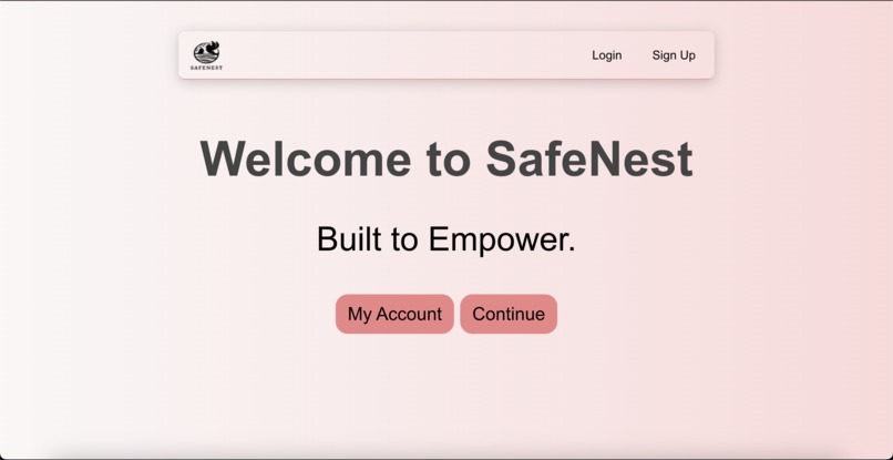 SafeNest – screenshot 1