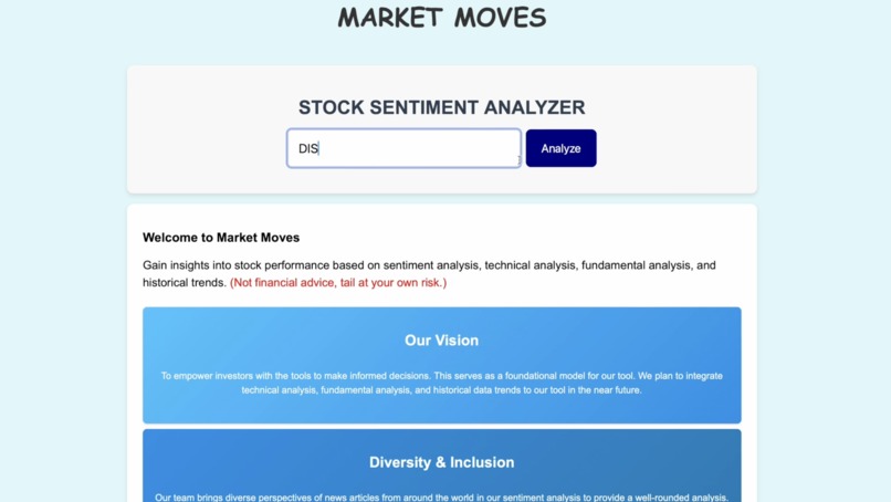 Market Moves – screenshot 1