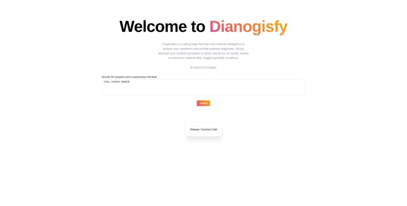 Diagnosify – screenshot 1