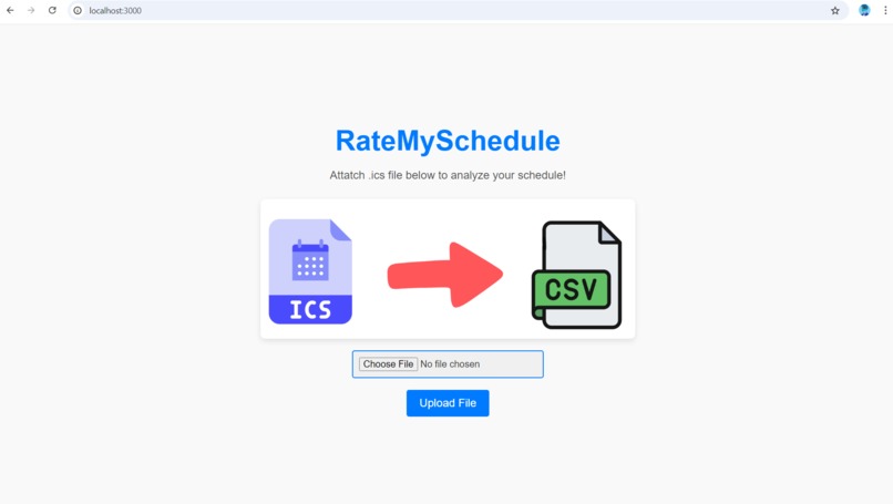 RateMySchedule – screenshot 2