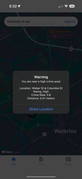 SafeTrip – screenshot 5