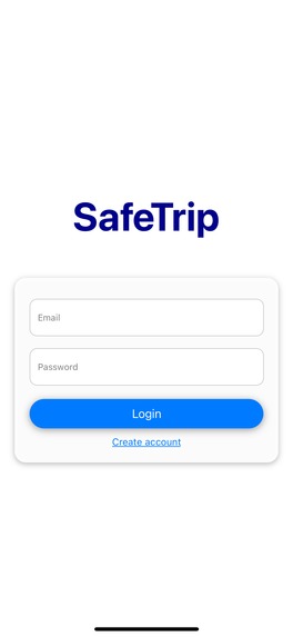 SafeTrip – screenshot 1