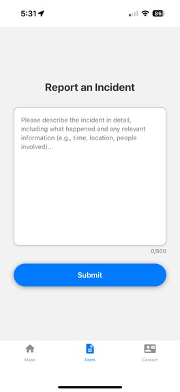 SafeTrip – screenshot 2