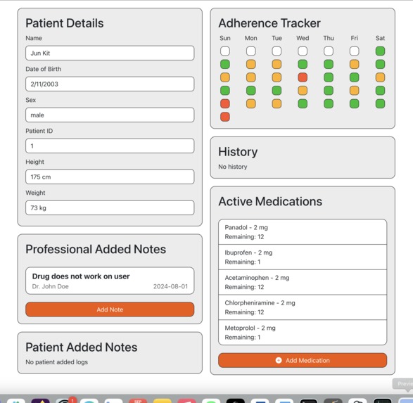 Connect-RX – screenshot 1