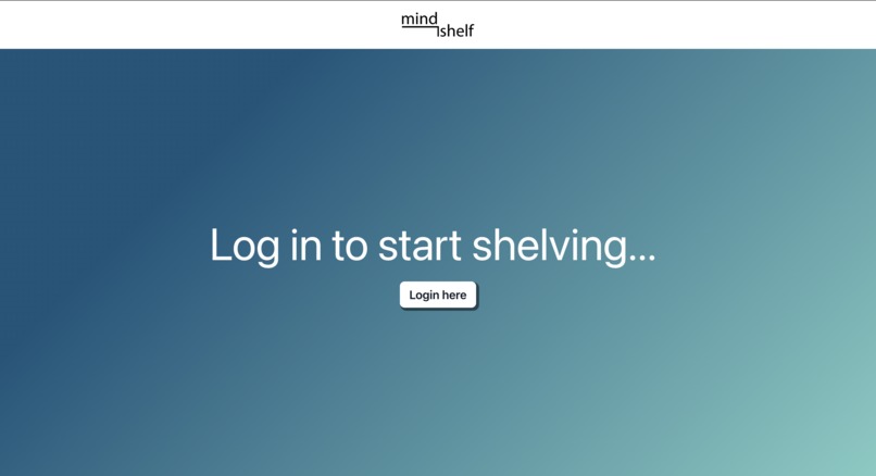 MindShelf – screenshot 1