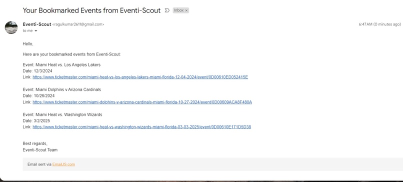 Eventi-Scout – screenshot 6